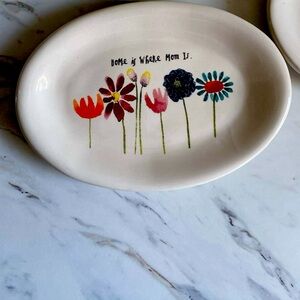 Oval Snack plate. Mother’s Day collection. Rae Dunn